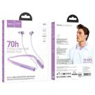 hoco ES71 Neck-mounted Sports Bluetooth Earphone(Purple) - 2