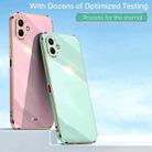 For Samsung Galaxy A06 4G XINLI Straight Edge 6D Electroplate TPU Phone Case(Celestial Blue) - 2