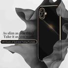 For Samsung Galaxy A06 4G XINLI Straight Edge 6D Electroplate TPU Phone Case(Celestial Blue) - 3