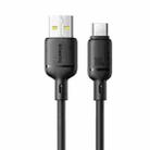 Baseus Silky Series 1m 100W USB to USB-C / Type-C Fast Charging Cable(Black) - 2