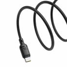 Baseus Silky Series 1m 100W USB to USB-C / Type-C Fast Charging Cable(Black) - 3