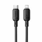 Baseus Silky Series 1m 20W USB-C / Type-C to 8 Pin Fast Charging Cable(Black) - 2