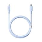 Baseus Silky Series 1m 20W USB-C / Type-C to 8 Pin Fast Charging Cable(Blue) - 1