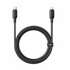 Baseus Silky Series 2m 20W USB-C / Type-C to 8 Pin Fast Charging Cable(Black) - 1