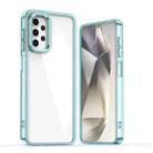 For Samsung Galaxy A04 / A04s Shine High Transparency Acrylic Phone Case(Blue) - 1