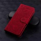 For Google Pixel 9 / 9 Pro Mandala Embossed Dual-Fold Calf Leather Phone Case(Red) - 2