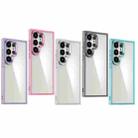 For Samsung Galaxy S24 Ultra 5G Shine High Transparency Acrylic Phone Case(Pink) - 2