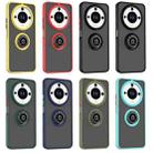 For Honor X9c Smart Q Shadow 1 Series TPU Hybrid PC Phone Case with Ring(Red) - 2