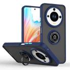 For Honor X9c Smart Q Shadow 1 Series TPU Hybrid PC Phone Case with Ring(Royal Blue) - 1