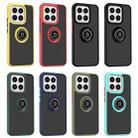 For Honor X8c 4G Q Shadow 1 Series TPU Hybrid PC Phone Case with Ring(Army Green) - 2