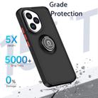 For Honor 400 Global 156.5mm Q Shadow 1 Series TPU + PC Phone Case with Ring(Sky Blue) - 3