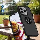 For Honor 400 Lite Global Q Shadow 1 Series TPU + PC Phone Case with Ring(Army Green) - 2