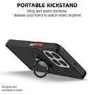 For Honor X6c 4G Q Shadow 1 Series TPU + PC Phone Case with Ring(Black+Red) - 3