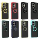 For Honor 300 Q Shadow 1 Series TPU + PC Phone Case with Ring(Yellow) - 2