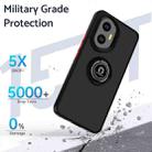 For Honor 300 Q Shadow 1 Series TPU + PC Phone Case with Ring(Yellow) - 3