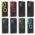 For Honor 300 Pro Q Shadow 1 Series TPU + PC Phone Case with Ring(Black+Black) - 2