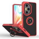 For Honor 300 Pro Q Shadow 1 Series TPU + PC Phone Case with Ring(Red) - 1