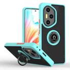 For Honor 300 Ultra Q Shadow 1 Series TPU + PC Phone Case with Ring(Sky Blue) - 1