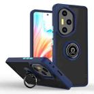 For Honor 300 Ultra Q Shadow 1 Series TPU + PC Phone Case with Ring(Royal Blue) - 1