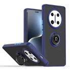 For Honor X60 Pro / X9c Q Shadow 1 Series TPU + PC Phone Case with Ring(Royal Blue) - 1