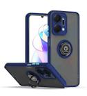 For Honor X7a Q Shadow 1 Series TPU + PC Phone Case with Ring(Royal Blue) - 1