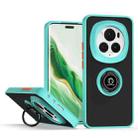 For Honor Magic6 Pro Q Shadow 1 Series TPU + PC Phone Case with Ring(Sky Blue) - 1