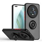 For Honor Magic5 Pro Q Shadow 1 Series TPU + PC Phone Case with Ring(Black+Red) - 1