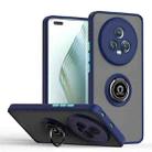 For Honor Magic5 Pro Q Shadow 1 Series TPU + PC Phone Case with Ring(Royal Blue) - 1