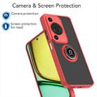 For Huawei Enjoy 70 / nova Y72 Q Shadow 1 Series TPU Hybrid PC Phone Case with Ring(Red) - 3