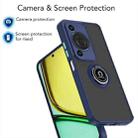 For Huawei Enjoy 70 / nova Y72 Q Shadow 1 Series TPU Hybrid PC Phone Case with Ring(Royal Blue) - 3