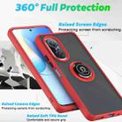 For Huawei nova 9 SE / Honor 50 SE Q Shadow 1 Series TPU + PC Phone Case with Ring(Royal Blue) - 2