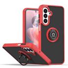 For Samsung Galaxy A17 5G Q Shadow 1 Series TPU + PC Phone Case with Ring(Red) - 1