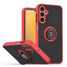 For Samsung Galaxy A15 5G Q Shadow 1 Series TPU + PC Phone Case with Ring(Red) - 1
