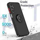 For Samsung Galaxy A15 5G Q Shadow 1 Series TPU + PC Phone Case with Ring(Yellow) - 2