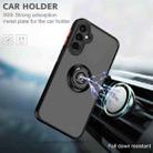 For Samsung Galaxy A24 4G Q Shadow 1 Series TPU + PC Phone Case with Ring(Yellow) - 3
