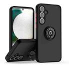 For Samsung Galaxy A35 5G Q Shadow 1 Series TPU + PC Phone Case with Ring(Black+Red) - 1
