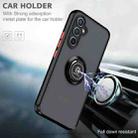 For Samsung Galaxy A54 5G Q Shadow 1 Series TPU + PC Phone Case with Ring(Sky Blue) - 3