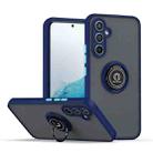 For Samsung Galaxy A54 5G Q Shadow 1 Series TPU + PC Phone Case with Ring(Royal Blue) - 1