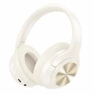 hoco W54 BT5.4 Active Noise Reduction Bluetooth Gaming Headset(Beige) - 1