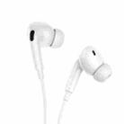 hoco M111 Pro 8 Pin In-Ear Call / Gaming Wired Earphone, Cable Length: 1.2m(White) - 2