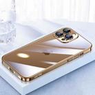 For iPhone 16 Pro Max SULADA JINGJIA Series Lens Protector Hard PC Phone Case(Gold) - 1