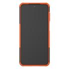 For Xiaomi Redmi Note 9S / 9 Pro / 9 Pro Max Tire Texture Shockproof TPU + PC Protective Case with Holder(Orange) - 3