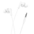 hoco M114 3.5mm Plug In-Ear Call / Gaming Wired Earphone, Cable Length: 1.2m(White) - 2