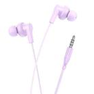 hoco M114 3.5mm Plug In-Ear Call / Gaming Wired Earphone, Cable Length: 1.2m(Purple) - 2