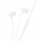 hoco M112 3.5mm Plug In-Ear Call / Gaming Wired Earphone, Cable Length: 1.2m(White) - 2