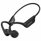 Langsdom BE17 Bone Conduction Waterproof Bluetooth Sports Earphone(Black) - 1