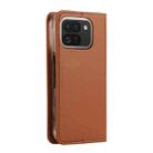 For Google Pixel 9 Pro Fold ABEEL RFID Magnetic Flip Leather Phone Case(Brown) - 3