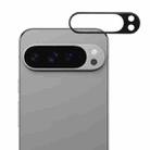 For Google Pixel 9 Pro XL 3D 9H Camera Lens Tempered Glass Film(Black) - 1