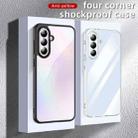 For Samsung Galaxy A56 5G Armor Clear TPU Hybrid PC Phone Case(Matte Black) - 2