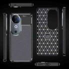 For vivo S19 Pro Carbon Fiber Texture Shockproof TPU Phone Case(Black) - 3